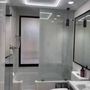 Shower Door Vidrio Templado