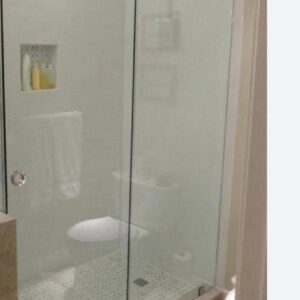 Shower vidrio templado Inox