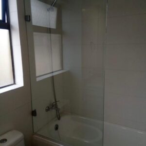 Shower vidrio templado mampara fijo