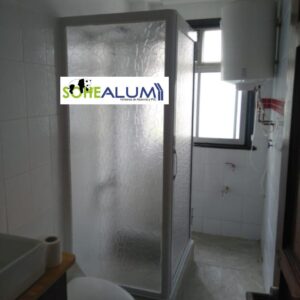 Shower acrílico batiente esquinero