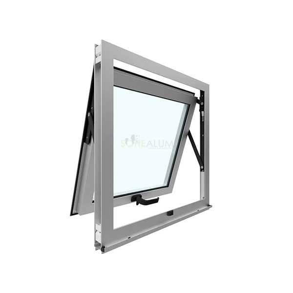 ventana de aluminio proyectante